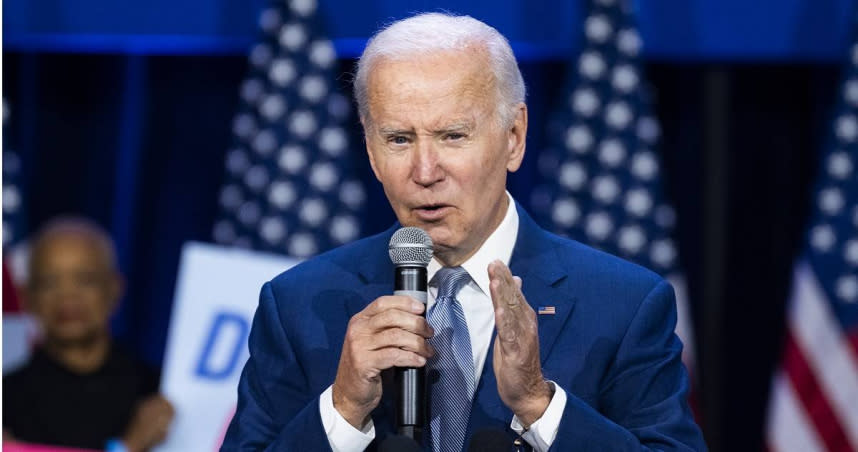 美國史上最高齡在位總統拜登（Joe Biden）過去以失言聞名。（圖／達志／美聯社）
