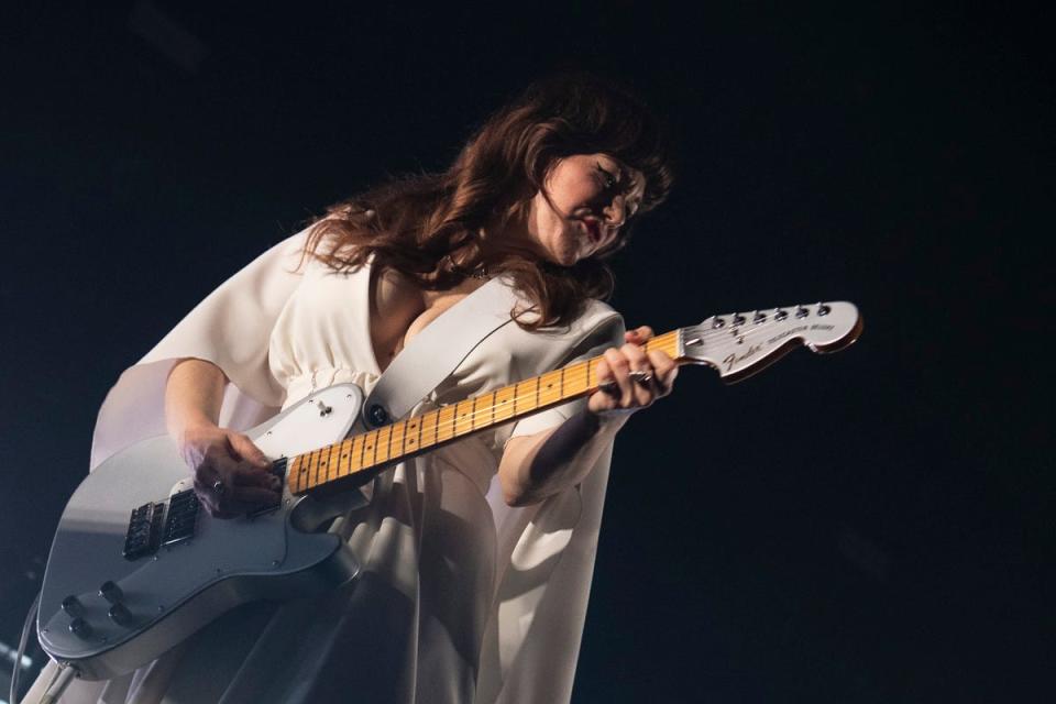 Postal Service delighted fans at the Petersen Events Center.