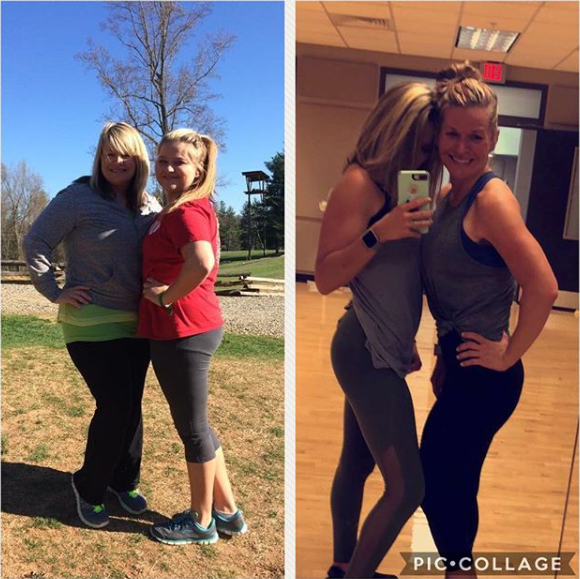 Jaime Allison and Cali weightloss transformation