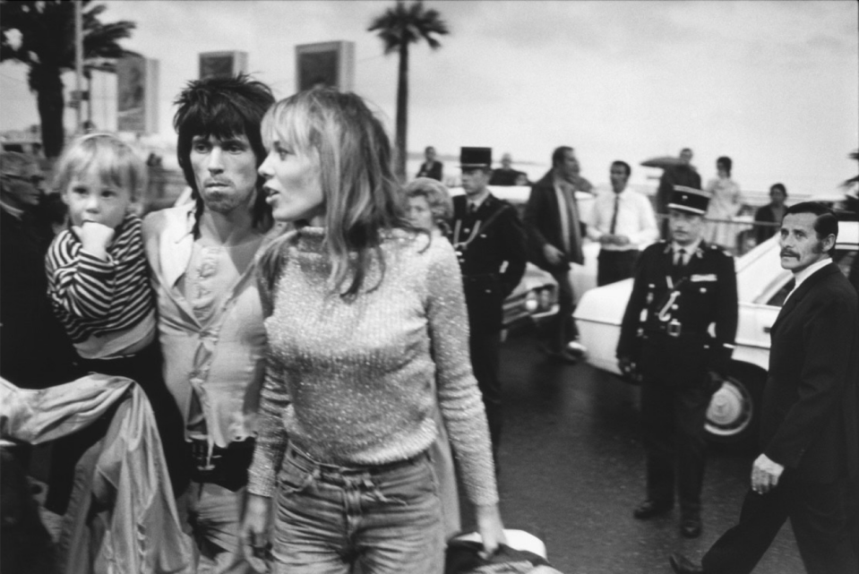Anita Pallenberg and Keith Richards in CATCHING FIRE: THE STORY OF ANITA PALLENBERG, a Magnolia Pictures release. Photo courtesy of Magnolia Pictures.