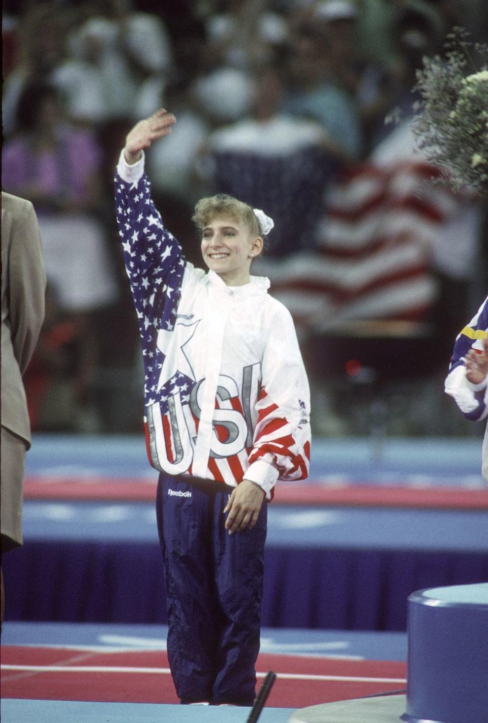 <p>Shannon Miller was an accomplished gymnast before her time on the 1996 Olympic team, known as the Magnificent Seven. Miller made her mark at the 1992 Olympic Games, taking home five medals total, which at the time was the most medals earned by any Olympic athlete in any sport. </p>