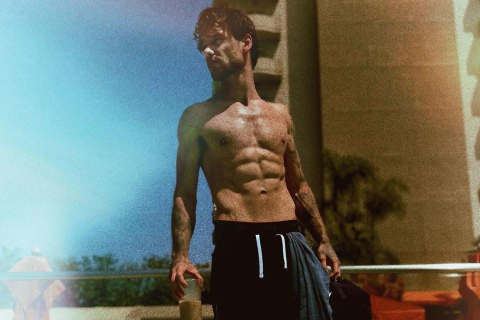 liam payne/instagram Liam Payne poses shirtless