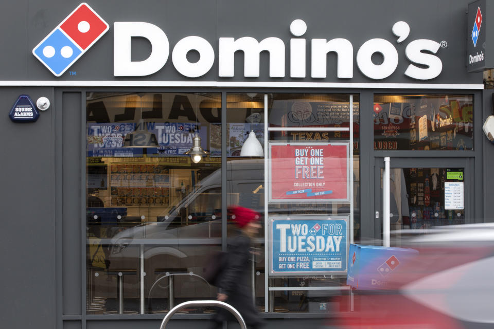 A Domino's Pizza store