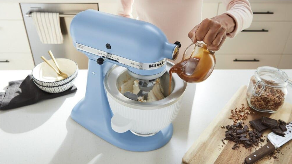 Turn your mixer into an ice cream maker via this on-sale KitchenAid attachment