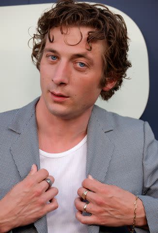 <p>Frazer Harrison/WireImage</p> Jeremy Allen White attends FX's "The Bear" Los Angeles Premiere on June 20, 2022 in Los Angeles, California.