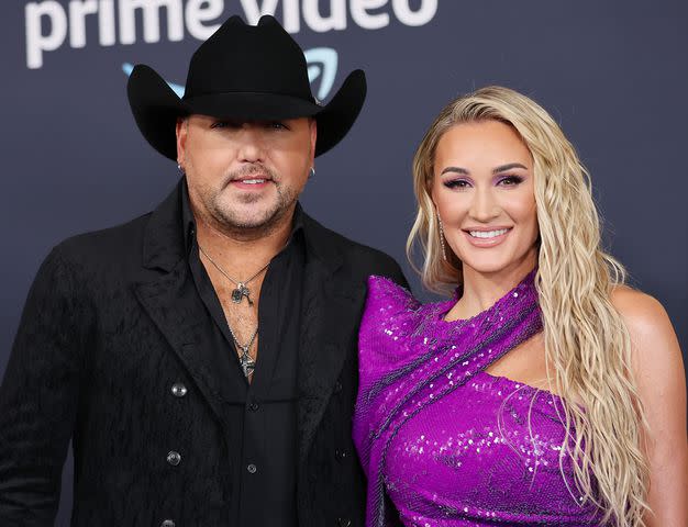 Mike Coppola/Getty Jason Aldean and Brittany Aldean