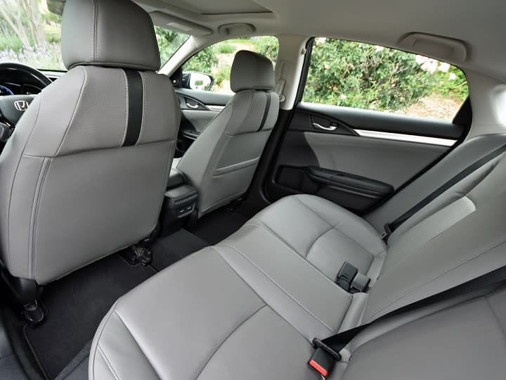 2016 Honda Civic Sedan Touring rear seat photo