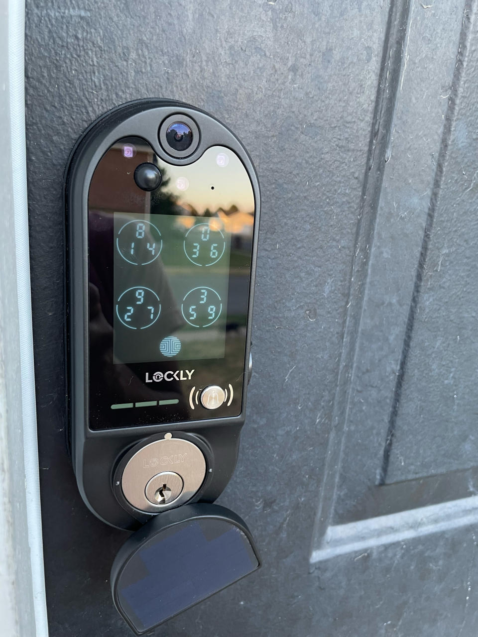 pin and key lock lockly vision elite