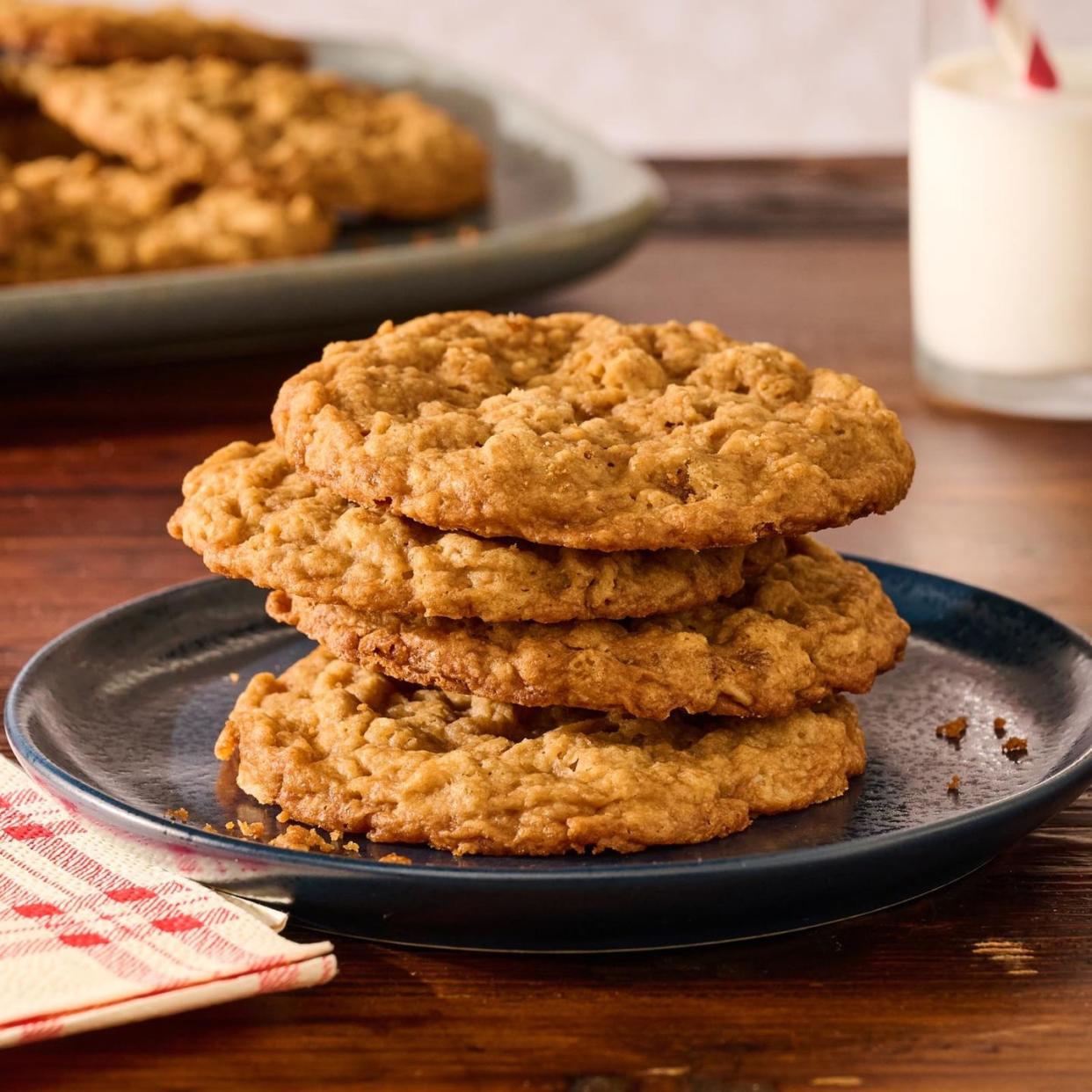 church potluck brown sugar oatmeal cookies