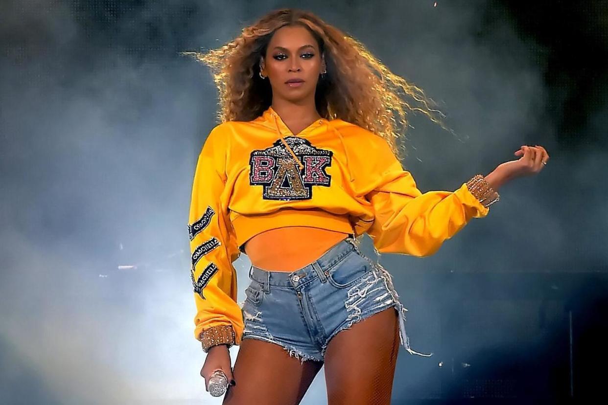 Beyoncé made history in her headline slot at the California music festival: Getty Images