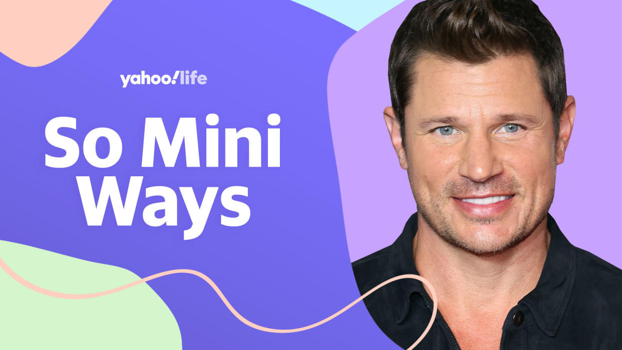 Nick Lachey opens up about being a dad. (Photo: Getty; designed by Quinn Lemmers)