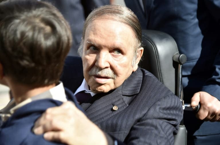 Le président algérien Abdelaziz Bouteflika à Alger, le 23 novembre 2017 - RYAD KRAMDI © 2019 AFP