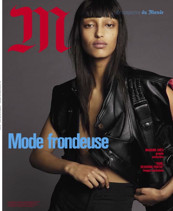 A cover of M le magazine du Monde.