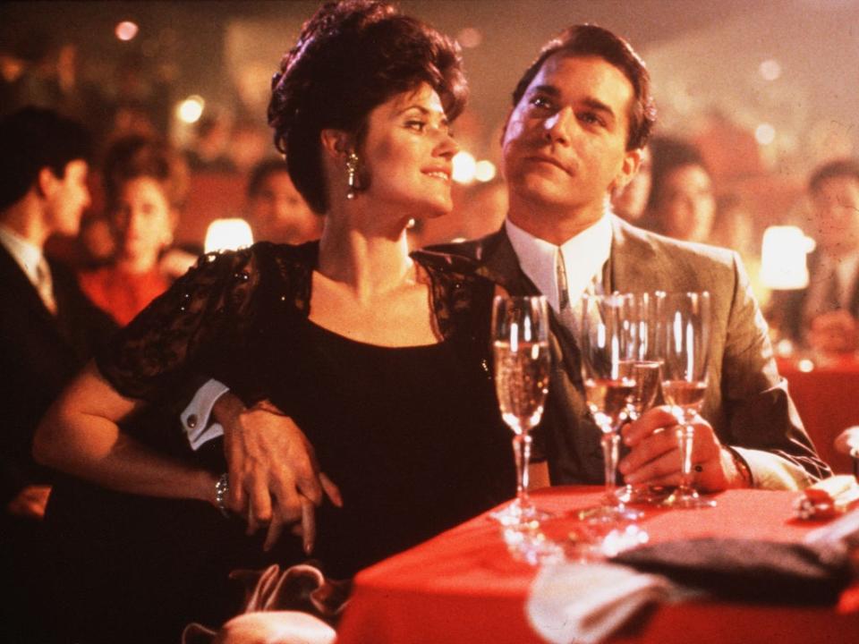 Lorraine Bracco and Ray Liotta in 'Goodfellas' (Warner Bros/Kobal/Rex)