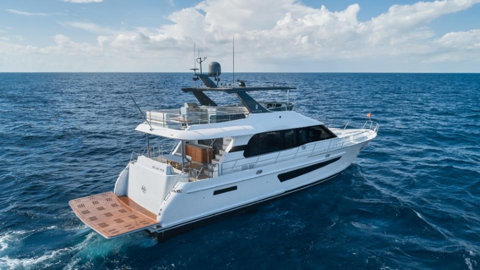 The new CLB65 is the smallest model in the CL Yachts line, but the clever layout offers big-boat features. 