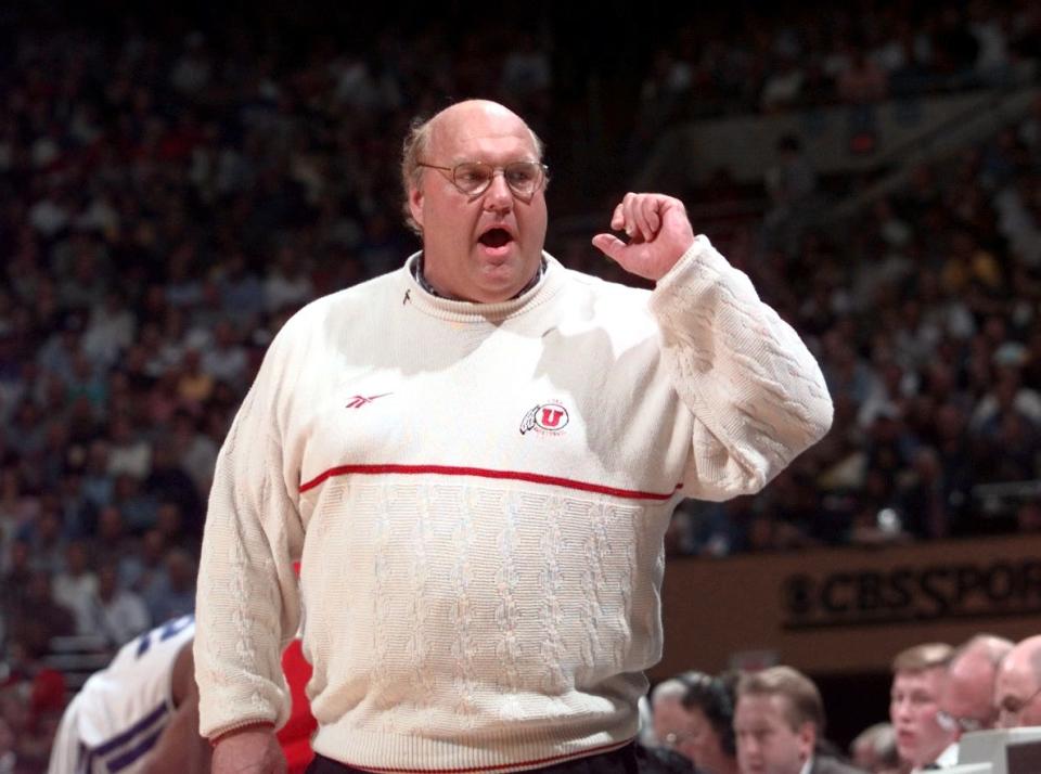 In 1998, Utah men's basketball coach Rick Majerus and the Utes finished runners-up to North Carolina for the national title.