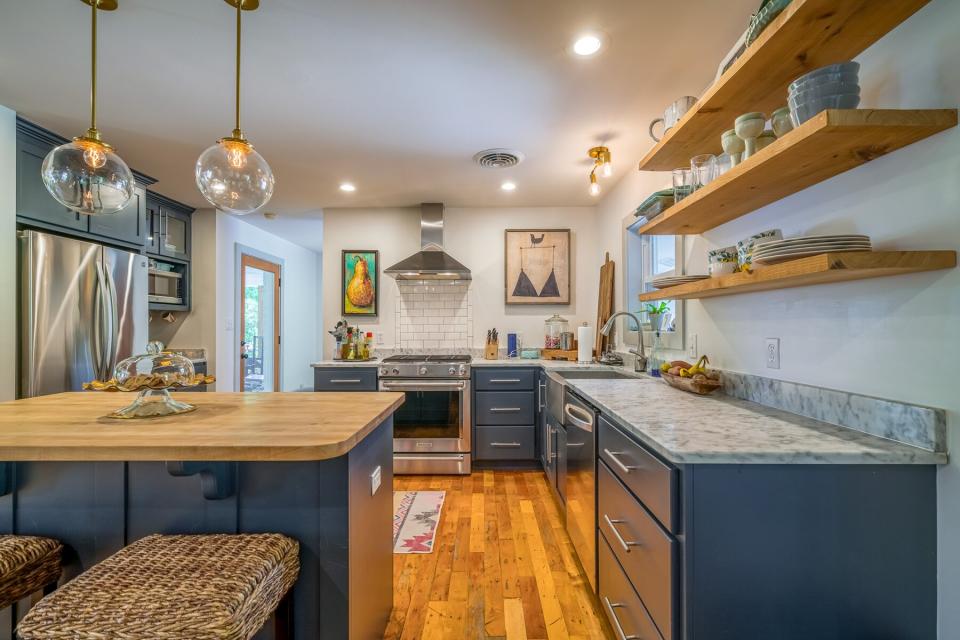 Interior of the kitchen in an Oxford Graduate Homes