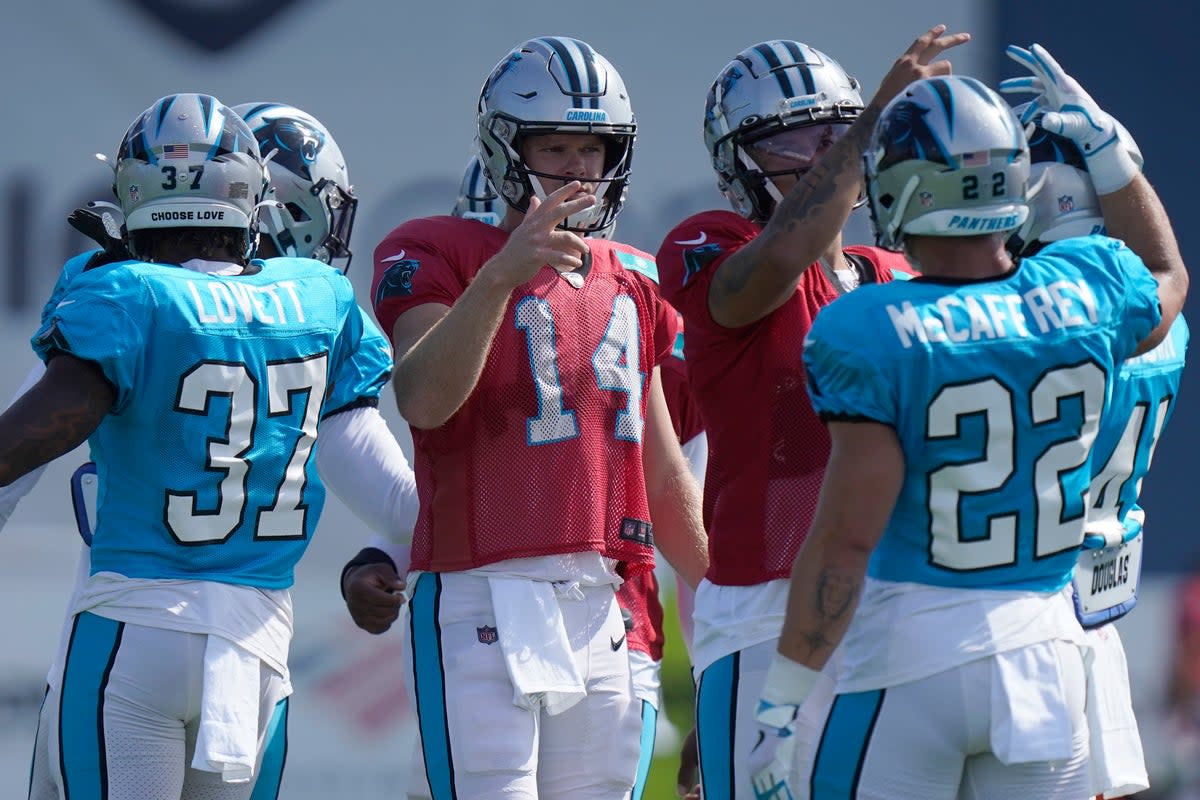 DEP-NFL PANTHERS-QUARTERBACKS (AP)