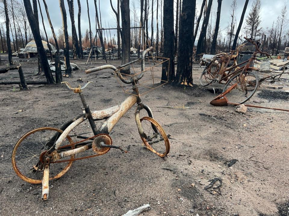 Roughly 90% of the small hamlet of Enterprise, N.W.T., was destroyed by wildfire last month.