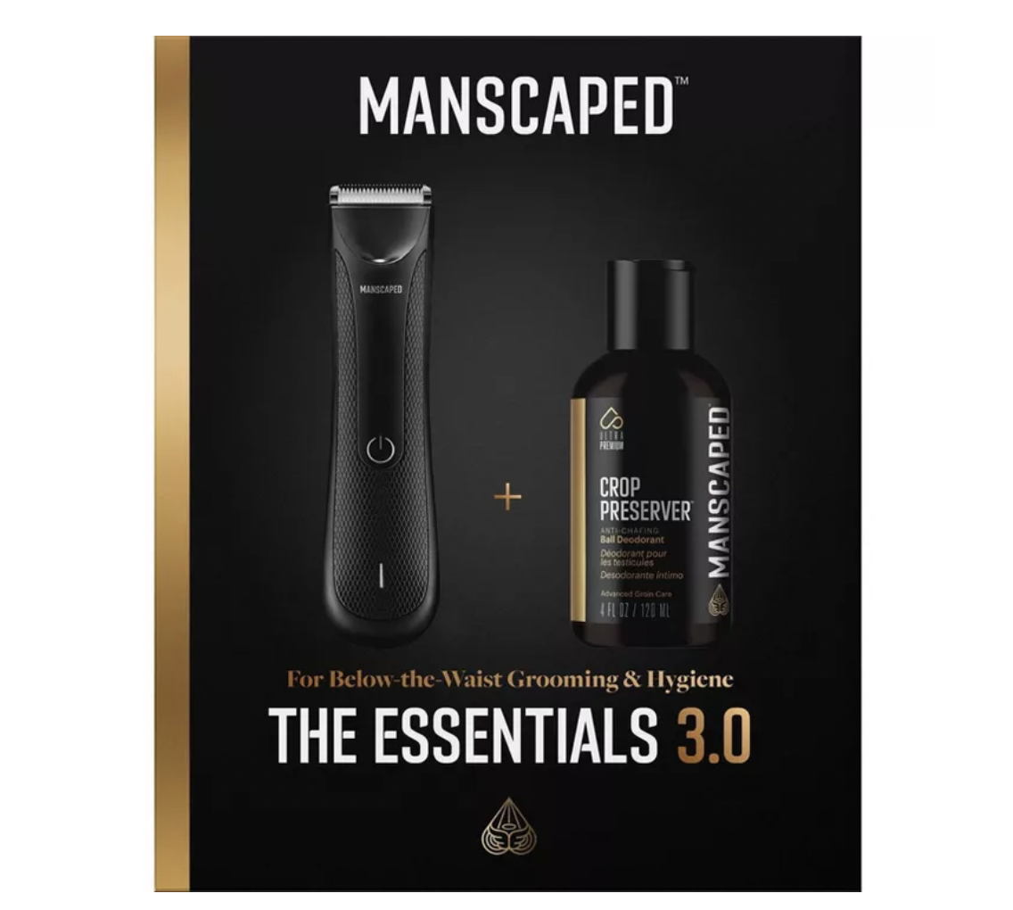 Manscaped Essentials 3.0 Men’s Shaving Kit Gift Set