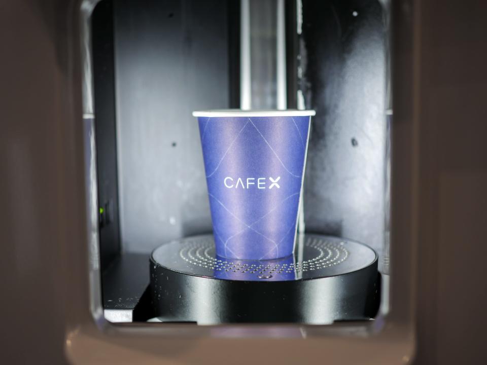 cafex san francisco robot cafe coffee bar robotic 5