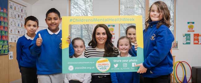 Princess of Wales supports Childrens Mental Health Week