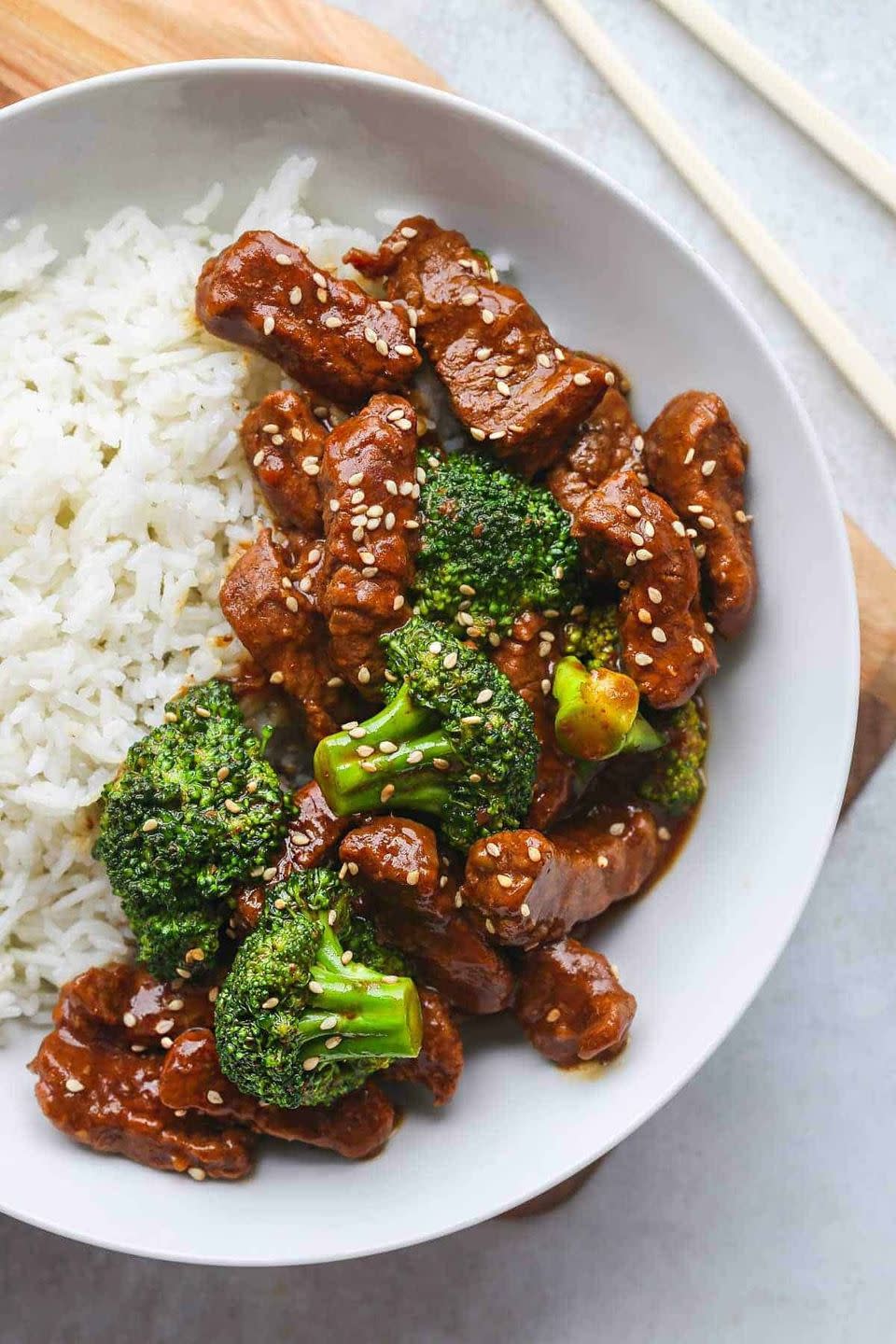 flank steak instant pot beef and broccoli