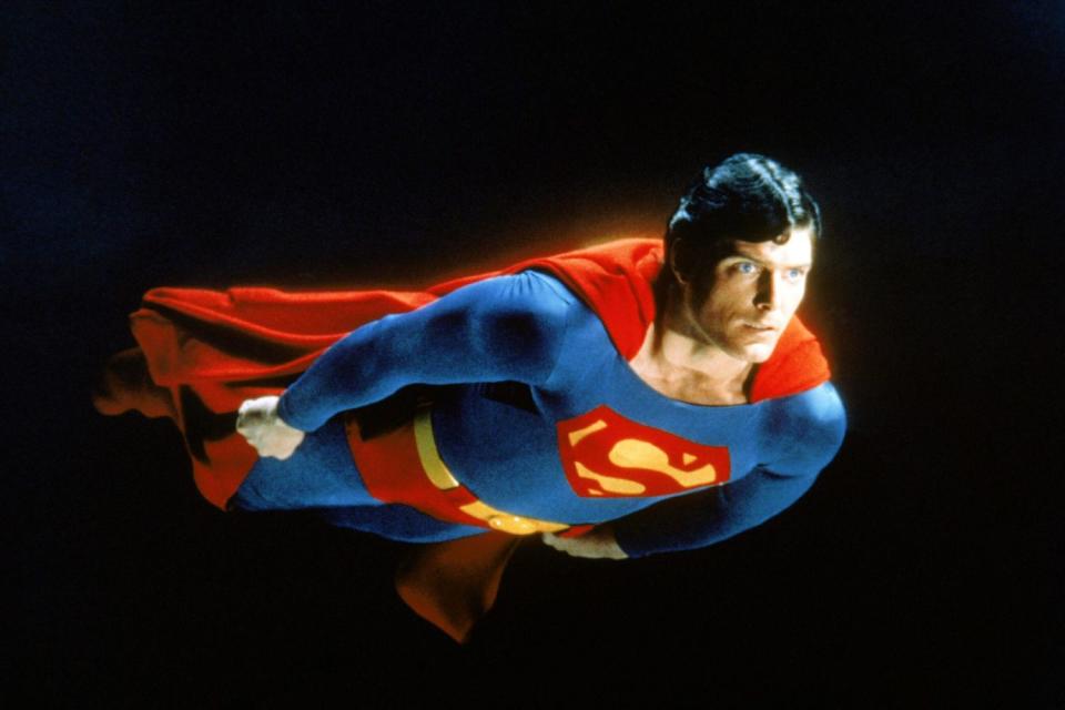 SUPERMAN, Christopher Reeve, 1978. ©Warner Brothers/courtesy Everett Collection