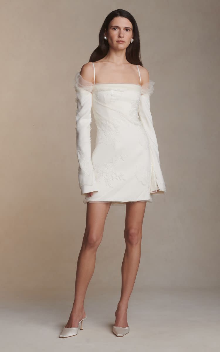 <p><a href="https://go.redirectingat.com?id=74968X1596630&url=https%3A%2F%2Fwww.modaoperandi.com%2Fwomen%2Fp%2Fdanielle-frankel-bridal%2Flucy-tulle-and-cady-mini-dress%2F598341&sref=https%3A%2F%2Fwww.harpersbazaar.com%2Ffashion%2Ftrends%2Fg44054494%2Fbest-wedding-rehearsal-dinner-dresses-bride%2F" rel="nofollow noopener" target="_blank" data-ylk="slk:Shop Now;elm:context_link;itc:0;sec:content-canvas" class="link rapid-noclick-resp">Shop Now</a></p><p>Lucy Tulle And Cady Mini Dress</p><p>$3590.00</p><p>modaoperandi.com</p>