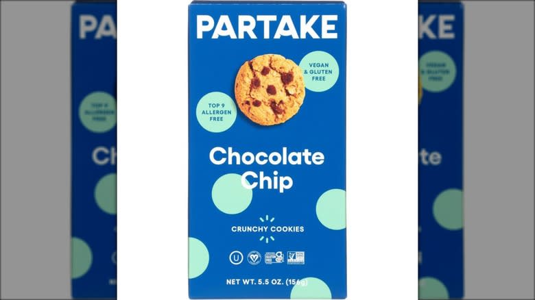 Partake chocolate chip cookies