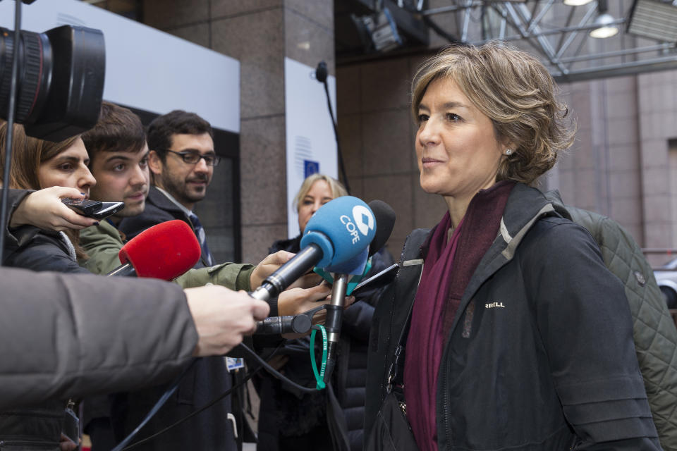 La diputada del PP Isabel García Tejerina declara haberse comprado este mismo 2019 un piso con plaza de garaje en Madrid por el que ha pedido un préstamo de 900.000 euros. La exministra de Agricultura, además, posee varias propiedades compartidas en Palencia y Valladolid y participaciones en sociedades que tienen varias viviendas y locales comerciales. (Foto: Thierry Tronnel /Corbis / Getty Images).