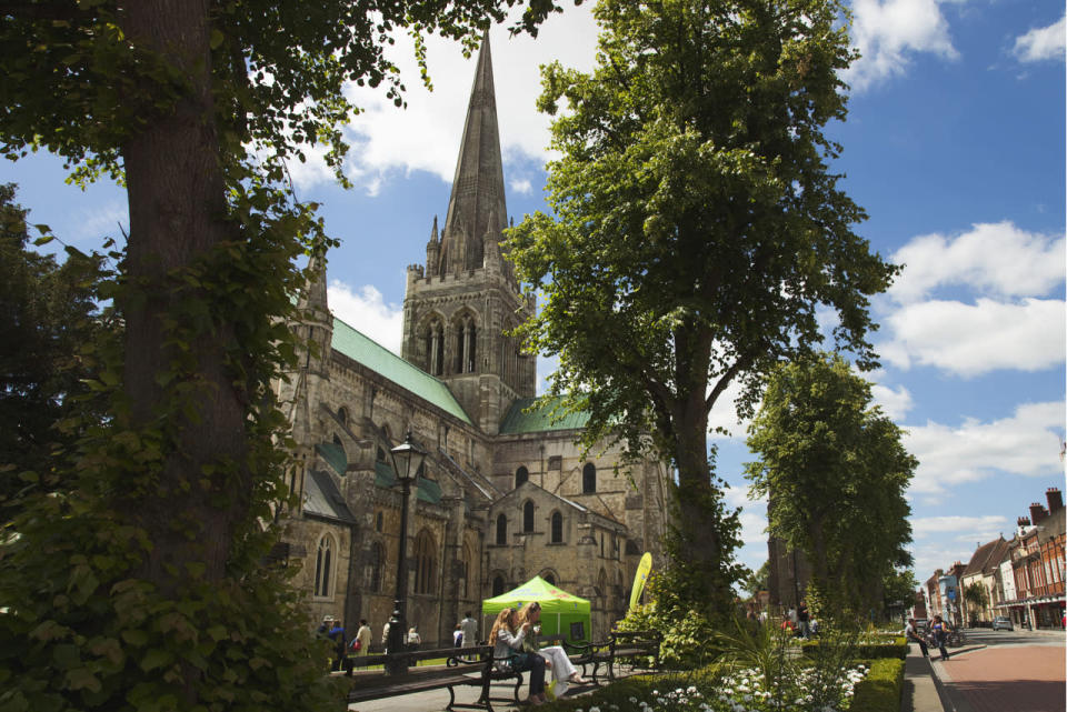 Chichester’s near the seaside and comes packed with charm. What’s not to like? 