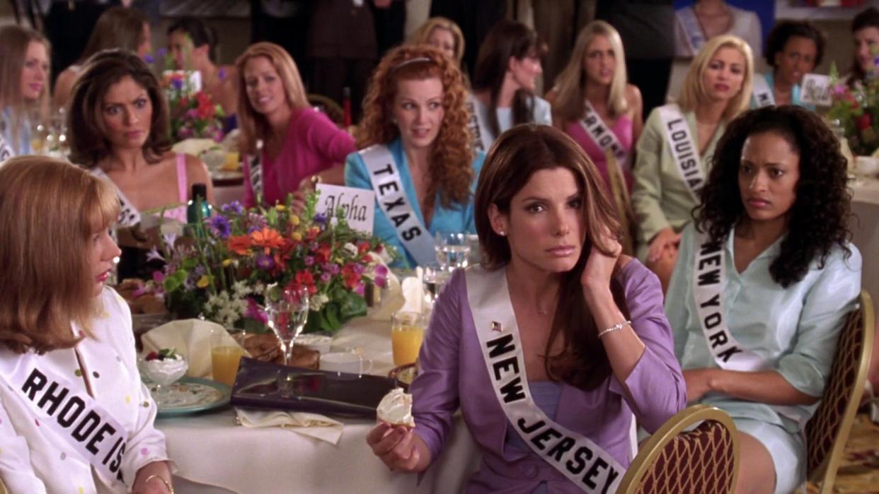 Sandra Bullock (center) stars in the 2000 film "Miss Congeniality."