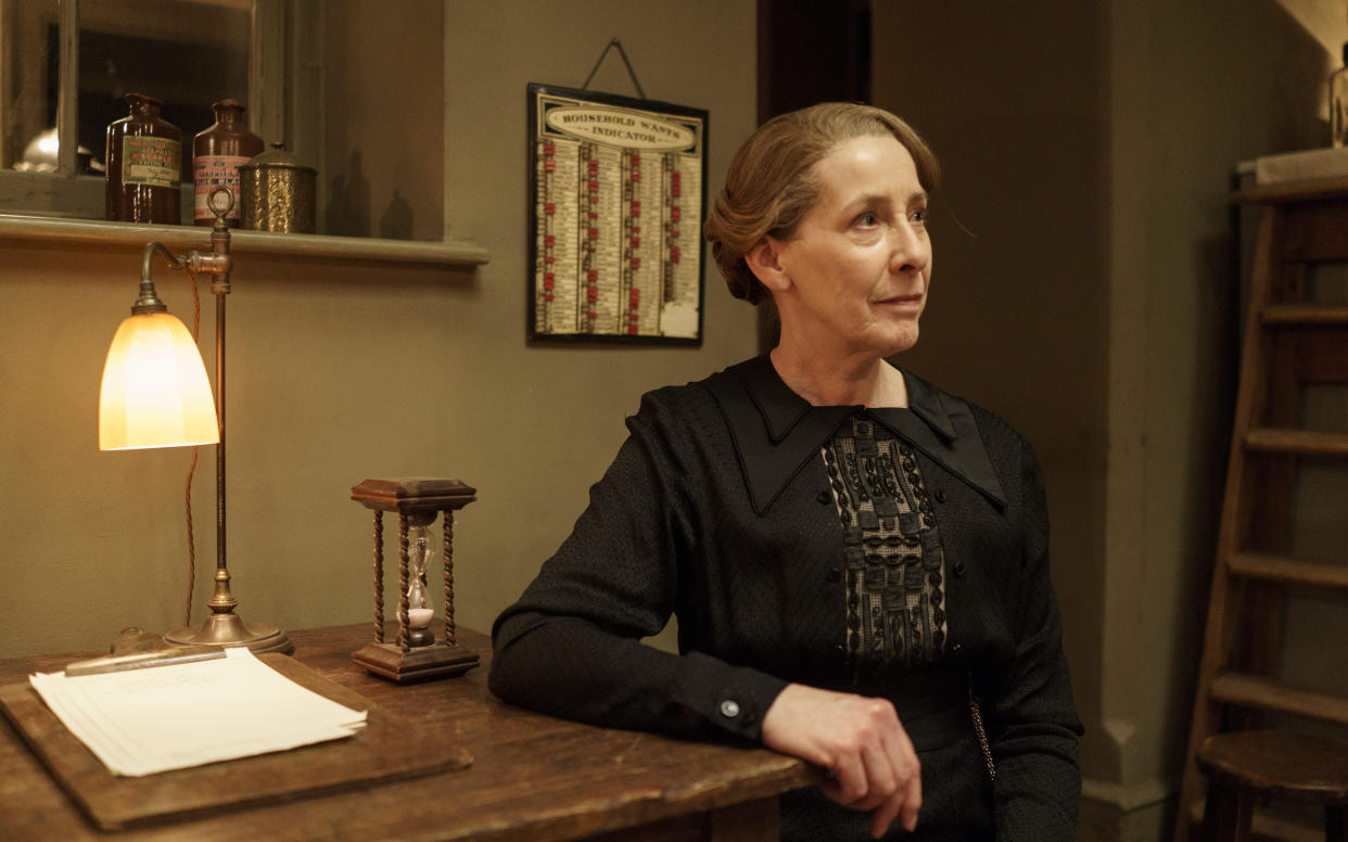 Phyllis Logan as Mrs Hughes in Downton Abbey - © Carnival Film & Television Ltd