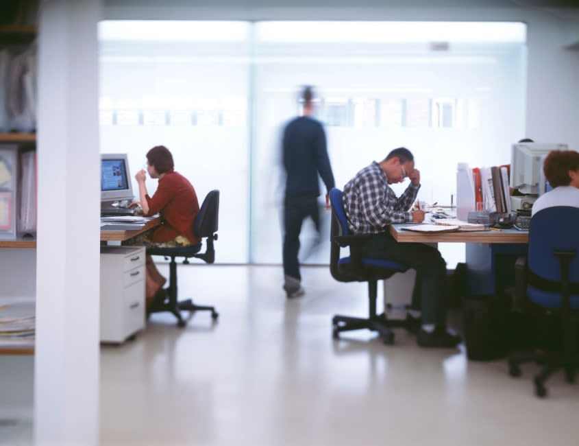 Workers in the office 