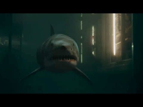 <p>If you like <em>Sharknado</em>, you'll love this film. When a tsunami hits Australia, shoppers in a supermarket realize they're stuck with a 12-foot Great White shark in the remaining water. It's ridiculous enough that it's worth a watch.</p><p><a class="link " href="https://www.amazon.com/Bait-3D-Adrian-Pang/dp/B07XLVT1HB?tag=syn-yahoo-20&ascsubtag=%5Bartid%7C2139.g.28434231%5Bsrc%7Cyahoo-us" rel="nofollow noopener" target="_blank" data-ylk="slk:Stream it Here">Stream it Here</a></p><p><a href="https://www.youtube.com/watch?v=K8U1P7BjO7E" rel="nofollow noopener" target="_blank" data-ylk="slk:See the original post on Youtube" class="link ">See the original post on Youtube</a></p>