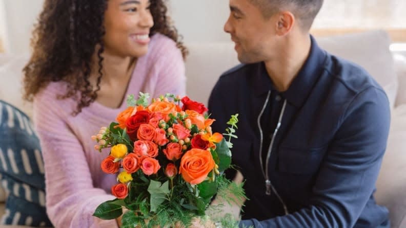 These flowers are sourced from local farms.