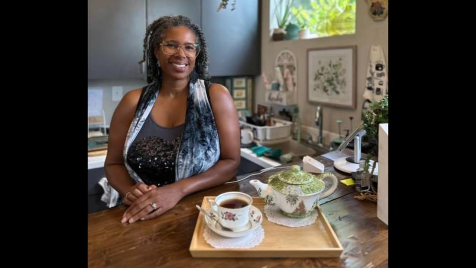 The Pauline Tea-Bar Apothecary owner Sherry Waters.