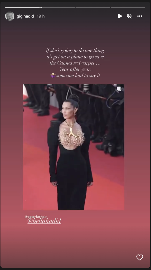 Cannes 2023: Gigi Hadid Looks Ethereal In A Strapless Fishtail Gown, Seeks  Inspiration from Sister Bella - News18