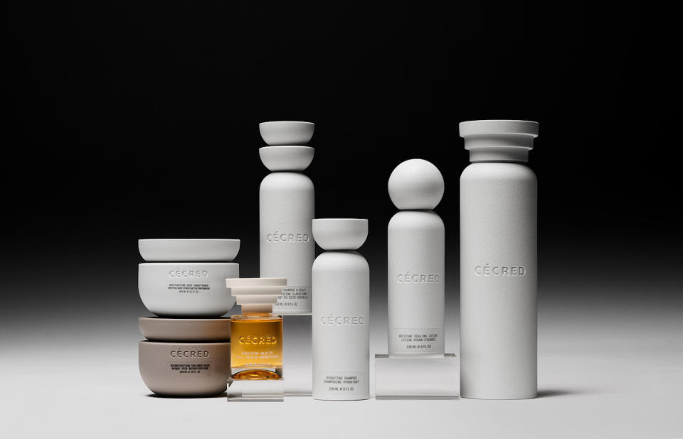 Cécred hair care collection