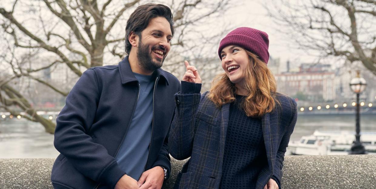 shazad latif and lily james, what's love got to do with it