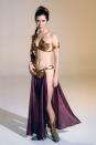 <p> Fans of&#xA0;<em>Star Wars&#xA0;</em>will remember Princess Leia&apos;s gold bikini. To complete the look, she wore a pair of questionable gray moccasin boots.&#xA0; </p>