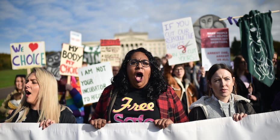 northern ireland can now introduce abortion clinic buffer zones