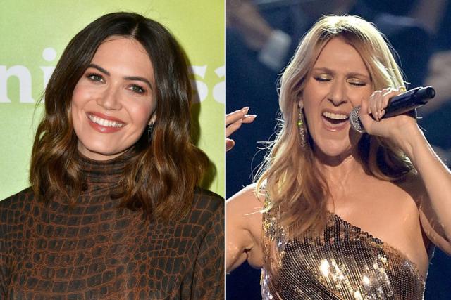 Mandy Moore and Celine Dion