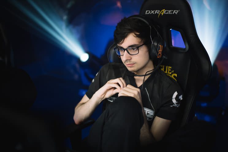 Diogo “Shini” Rogê jungler for INTZ e-Sports (Riot Games Brazil/lolesportsbr)