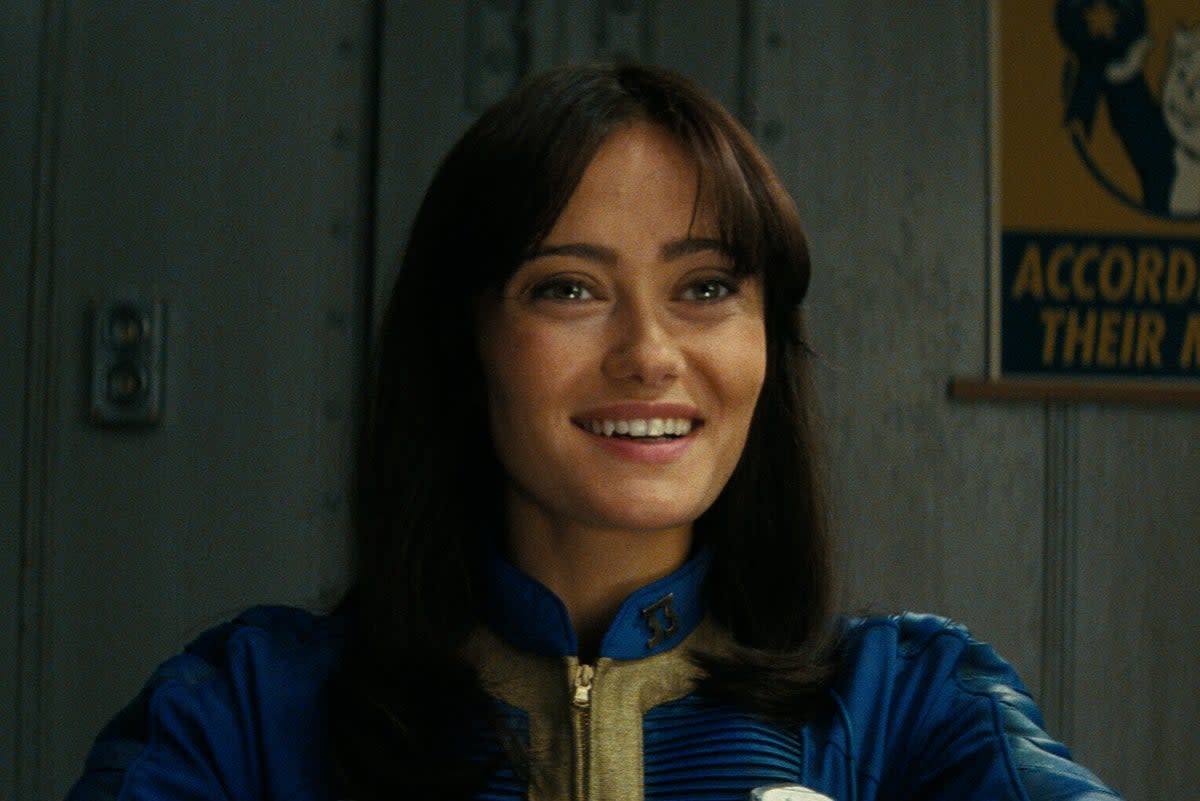 Vaulting ambition: Ella Purnell as the underground-dwelling Lucy in ‘Fallout’ (Prime Video)