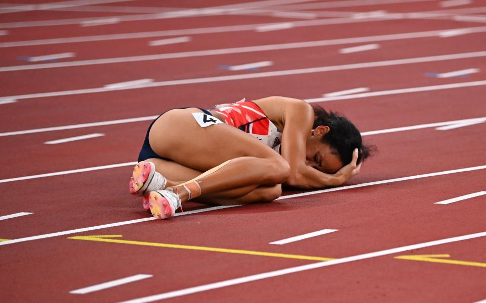 Tokyo 2020 Olympics: 'Her heart has been trashed on the track': Katarina Johnson-Thompson pulls out of Olympics with injury - REUTERS