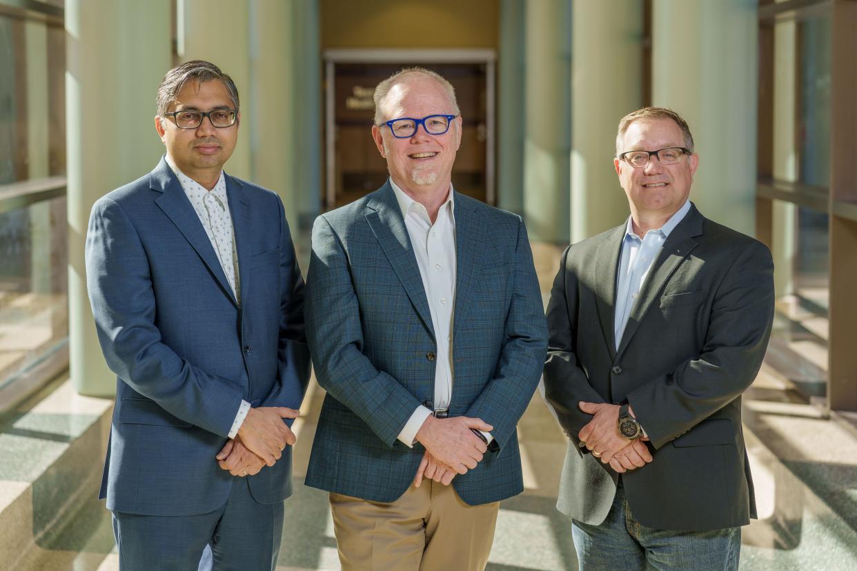 With guidance from TTU’s Office of Research and Commercialization, the TKQuant co-founders — Kerry K. Gilbert, P.T., Sc.D., and Phil Sizer Jr., P.T., Ph.D., from the TTUHSC School of Health Professions; Suhas Pol, Ph.D., from TTU; and Richard Ellis, P.T., Ph.D., from Auckland University of Technology (New Zealand) — began the patent filing process in the United States and Europe.