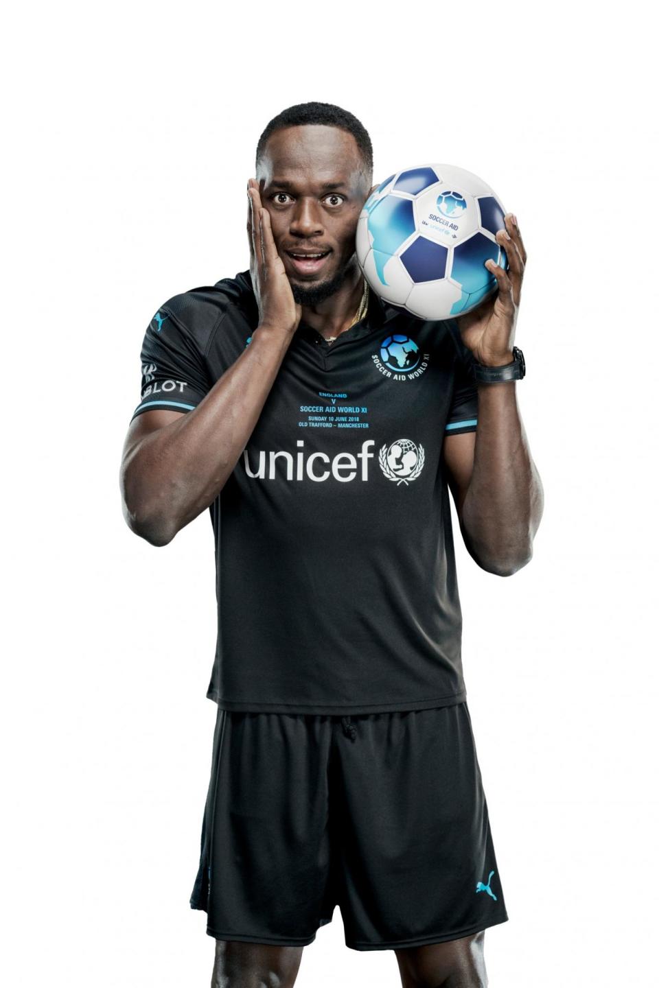 Athlete Usain Bolt (Unicef)