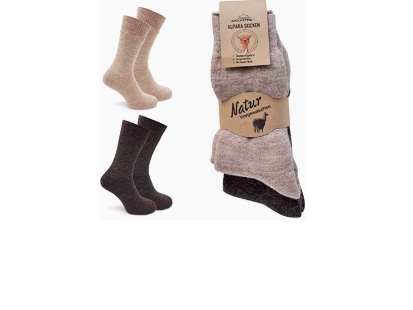 Mountrex Alpaka Socken (Bild: Amazon)